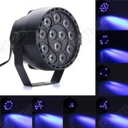 12W UV 12 LED Black Auto Sound Active Par Stage Light DMX512 for Disco Club Bar DJ Show AC110-240V 12W UV 12 LED Black Auto Sound Active Par Stage Light DMX512 for Disco Club Bar DJ Show AC110-240V