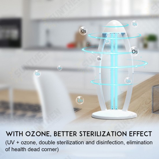 38W UVC Ozone Ultraviolet Germicidal Lamp UV Sterilization Quartz Lights 220 V