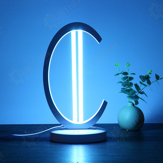 38W Ultraviolet Disinfection Sterilizing Lamp with Remote Control Work for Bed Room Space Clothing Object Surface