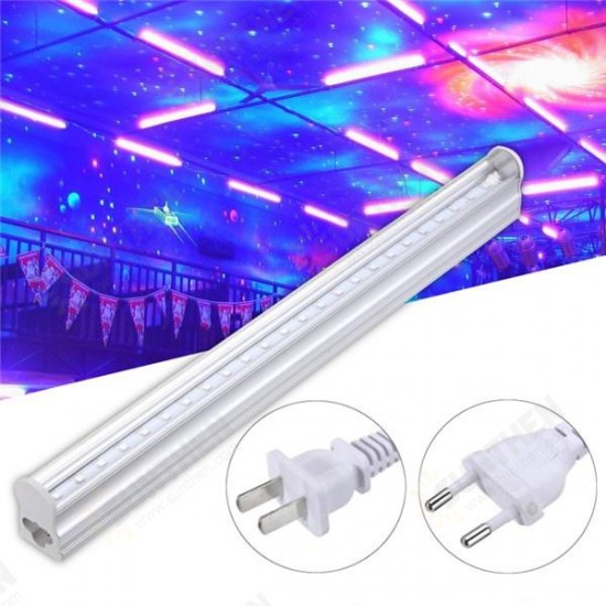 5W 30CM UV LED Blacklight 395NM Stage Light for Bar Party Club DJ AC85-265V