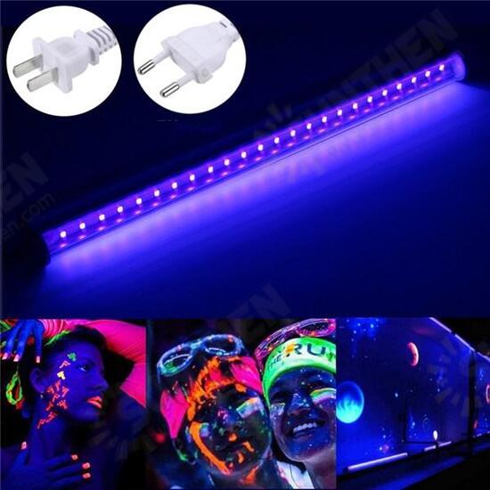 5W 30CM UV LED Blacklight 395NM Stage Light for Bar Party Club DJ AC85-265V