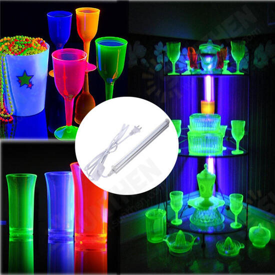 5W 30CM UV LED Blacklight 395NM Stage Light for Bar Party Club DJ AC85-265V