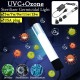 5W/7W/9W/11W/13W UVC Ozone Germicidal Lamp Ultraviolet Sterilizer Disinfection Tube Light US Plug AC110V