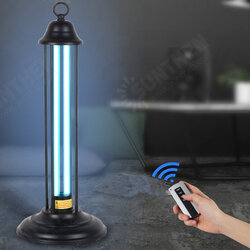 AC220V 38W 253.7nm Portable Home UV Germicidal Lamp Spot Disinfection Mite Sterilizing UV Lamp UV Disinfection Desk Lamp No Ozone with Remote Controller AC220V 38W 253.7nm Portable Home UV Germicidal Lamp Spot Disinfection Mite Sterilizing UV Lamp UV Disinfection Desk Lamp No Ozone with Remote Controller