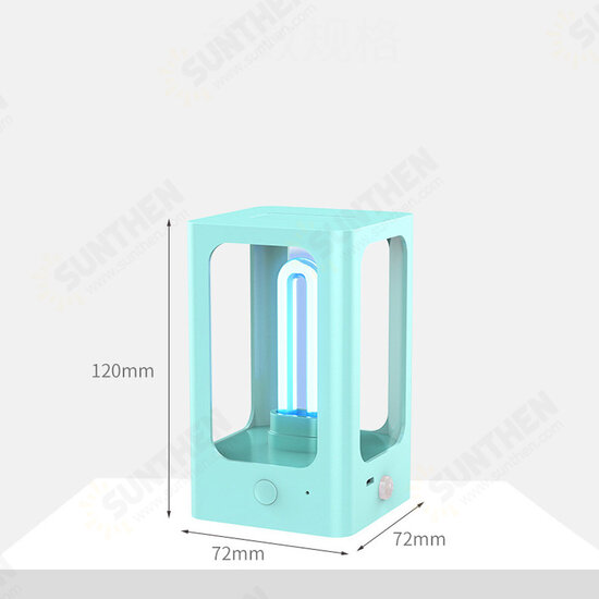 DC5V 253.6NM UV Germicidal Lamp UVC Sterilizer Light USB Induction Disinfection Lighting for Home Clothes