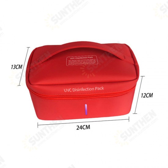 Disinfection Bag UV Sterilizer Box Travel Portable USB Rechargeable Ultraviolet