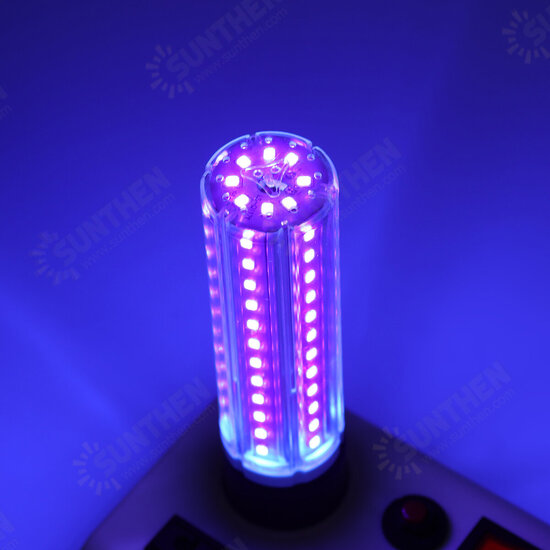 Disinfection UV Lamp 30W E27 LED Bulb Ultraviolet Bacteria Cleaner Corn Light with 110V/220V Remote Control