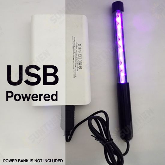 Mobile UV Disinfection Lamp USB Charging Portable Disinfection Stick Uv Mask Germicidal Lamp Rod Sterilizer Mites Light Lamp