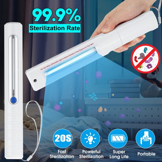 Portable LED UV Sterilizer UV Lamp Sanitation Germicidal Disinfection Sterilizer