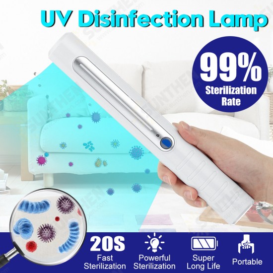 Portable LED UV Sterilizer UV Lamp Sanitation Germicidal Disinfection Sterilizer