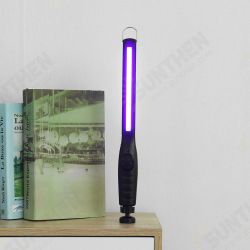 Portable LED Ultraviolet Disinfection Lamp Sterilizer Desk Sterilizing UV Germicidal Lamp Mosquito Killing Artifact Black For Travel Hotel Home Office Car Portable LED Ultraviolet Disinfection Lamp Sterilizer Desk Sterilizing UV Germicidal Lamp Mosquito Killing Artifact Black For Travel Hotel Home Office Car