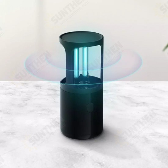 1800mAh Black Sterilizer UV Lamp + Ozone Double Disinfection Light Tube From