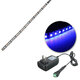 UV Ultraviolet Purple 3528 LED Flexible Strip Black Light with US Plug 12V Waterproof UV Ultraviolet Purple 3528 LED Flexible Strip Black Light with US Plug 12V Waterproof