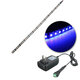 UV Ultraviolet Purple 3528 LED Flexible Strip Black Light with US Plug 12V Waterproof UV Ultraviolet Purple 3528 LED Flexible Strip Black Light with US Plug 12V Waterproof