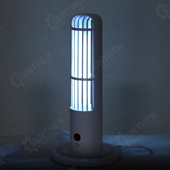 UVC+Ozone Sterilizing Lamp UV Germicidal Disinfection Night Light Timing Control