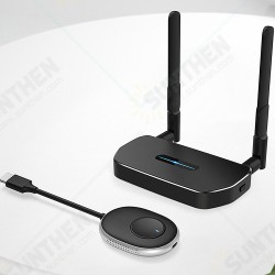 2.4G/5G Wireless HDMI Video Display Dongle 4K 3D Transmitter Receiver 50m Transmission Extender with Dual Antenna for PS4 PC TV Monitor Projector 2.4G/5G Wireless HDMI Video Display Dongle 4K 3D Transmitter Receiver 50m Transmission Extender with Dual Antenna for PS4 PC TV Monitor Projector