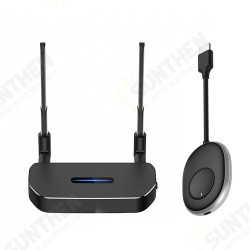 2.4G/5G Wireless HDMI Video Display Dongle 4K 3D Transmitter Receiver 50m Transmission Extender with Dual Antenna for PS4 PC TV Monitor Projector 2.4G/5G Wireless HDMI Video Display Dongle 4K 3D Transmitter Receiver 50m Transmission Extender with Dual Antenna for PS4 PC TV Monitor Projector