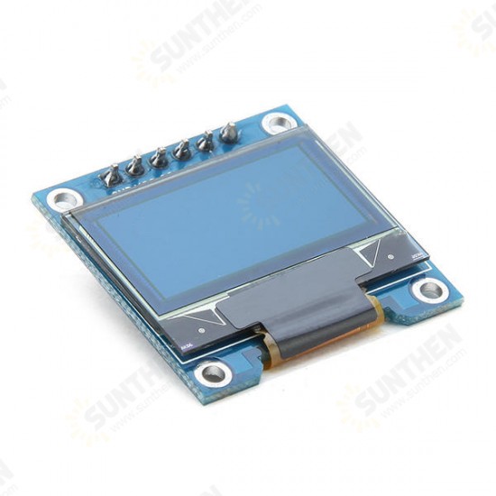 0.96 Inch White SPI OLED Display Module 12864 LED