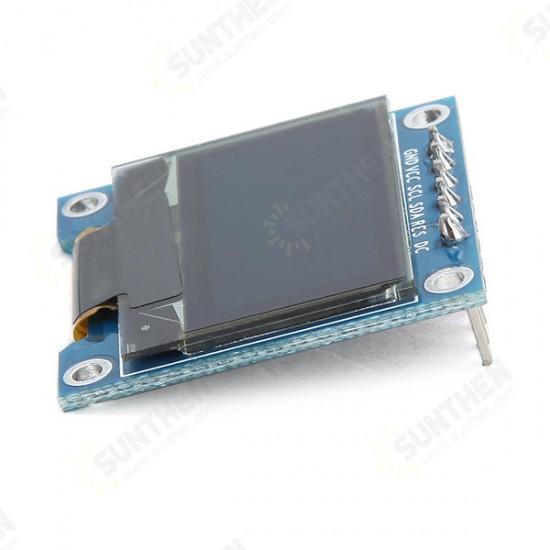 0.96 Inch White SPI OLED Display Module 12864 LED