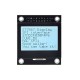 12864 LCD Display Screen 12864-03A Module Serial Port Dot Matrix SPI with Iron Frame