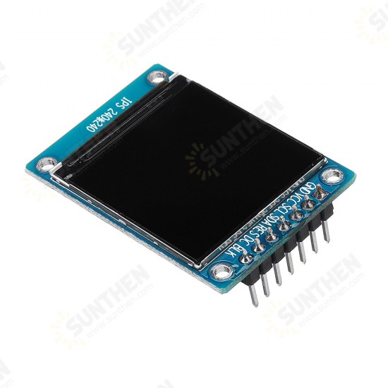 1.3 Inch IPS TFT LCD Display 240*240 Color HD LCD Screen 3.3V ST7789 Driver Module