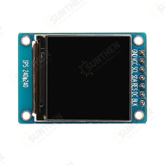 1.3 Inch IPS TFT LCD Display 240*240 Color HD LCD Screen 3.3V ST7789 Driver Module