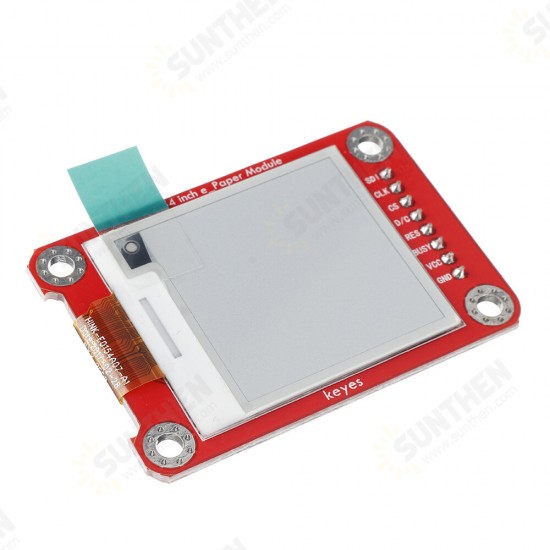 1.54 Inch Electronic Flexible ink Screen Display Module Black and White Dual Color e-Parper OLED