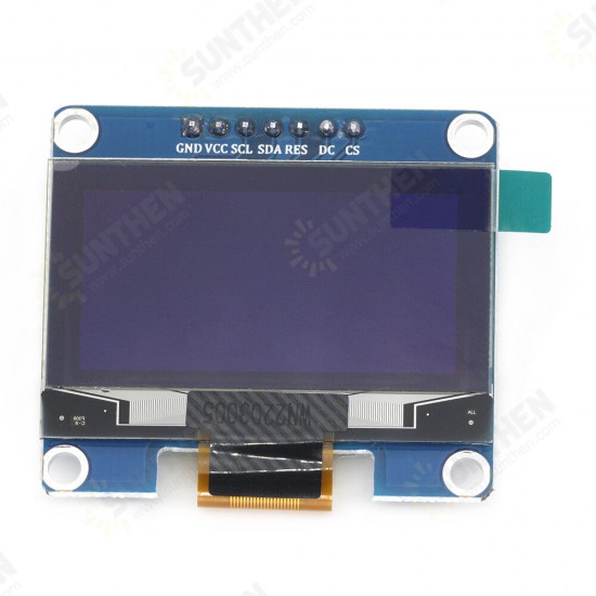 1.54 inch OLED Display LCD Screen Module Resolution 128*64 SPI/IIC Interface SSD1309 Driver