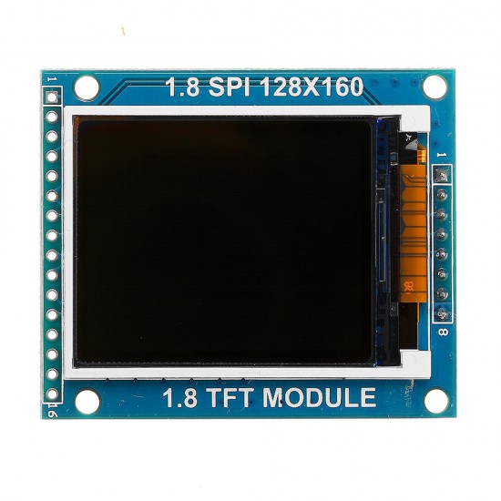 1.8 Inch 128X160 ILI9163/ST7735 TFT LCD Module With PCB Baseboard SPI Serial Port