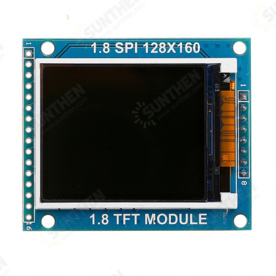 1.8 Inch 128X160 ILI9163/ST7735 TFT LCD Module With PCB Baseboard SPI Serial Port