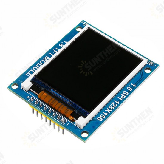 1.8 Inch 128X160 ILI9163/ST7735 TFT LCD Module With PCB Baseboard SPI Serial Port