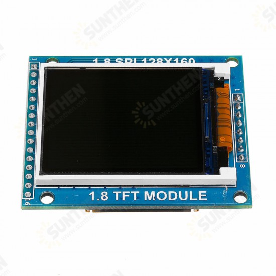 1.8 Inch 128X160 ILI9163/ST7735 TFT LCD Module With PCB Baseboard SPI Serial Port