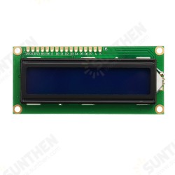1Pc 1602 Character LCD Display Module Blue Backlight for Arduino - products that work with official Arduino boards 1Pc 1602 Character LCD Display Module Blue Backlight for Arduino - products that work with official Arduino boards