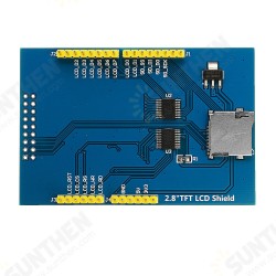 2.8 Inch TFT LCD Shield Touch Display Screen Module for Arduino - products that work with official Arduino boards 2.8 Inch TFT LCD Shield Touch Display Screen Module for Arduino - products that work with official Arduino boards