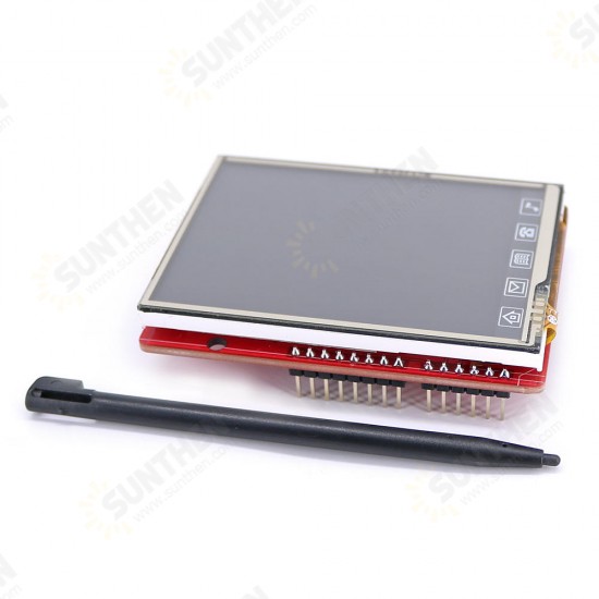 2.8 inch TFT LCD Display Shield + UNO R3 Board with TF Card Touch Pen USB Cable Kit For UNO Mega2560 Leonardo