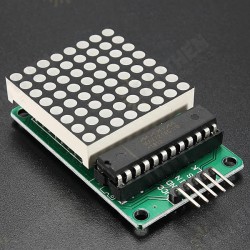 2Pcs MAX7219 Dot Matrix MCU LED Display Control Module Kit 2Pcs MAX7219 Dot Matrix MCU LED Display Control Module Kit