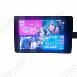 3.5 Inch IPS LCD Monitor Display With RGB Breathing Light AIDA64 USB2LCD USB Display Sub-Screen Support Raspberry Pi 3.5 Inch IPS LCD Monitor Display With RGB Breathing Light AIDA64 USB2LCD USB Display Sub-Screen Support Raspberry Pi