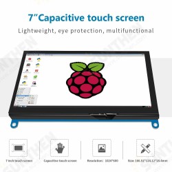 7Inch IPS/TN AIDA64 LCD Display mini pc Touch HDMI Module 1024 x 600 for Raspberry Pi 3 Pi4 PC Monitor Moniteur Orange pi 7Inch IPS/TN AIDA64 LCD Display mini pc Touch HDMI Module 1024 x 600 for Raspberry Pi 3 Pi4 PC Monitor Moniteur Orange pi
