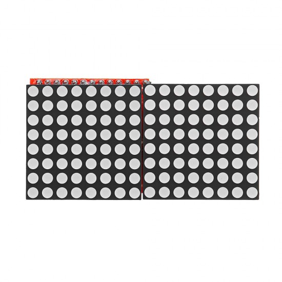8x16 MAX7219 LED Dot Matrix Screen Module for Arduino - products that work with official Arduino boards