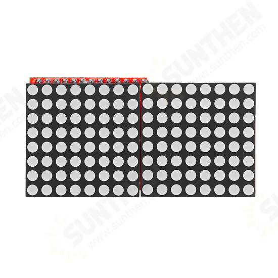 8x16 MAX7219 LED Dot Matrix Screen Module for Arduino - products that work with official Arduino boards