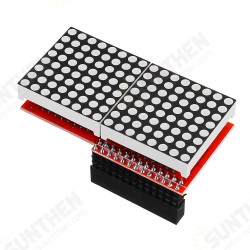 8x16 MAX7219 LED Dot Matrix Screen Module for Arduino - products that work with official Arduino boards 8x16 MAX7219 LED Dot Matrix Screen Module for Arduino - products that work with official Arduino boards