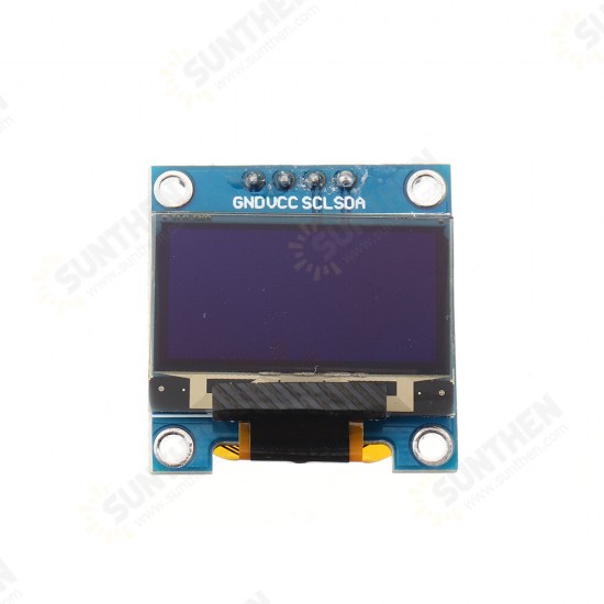 0.96 Inch OLED I2C IIC Communication Display 128*64 LCD Module for Arduino - products that work with official Arduino boards