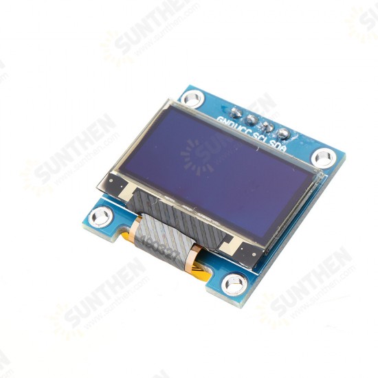 0.96 Inch OLED I2C IIC Communication Display 128*64 LCD Module for Arduino - products that work with official Arduino boards