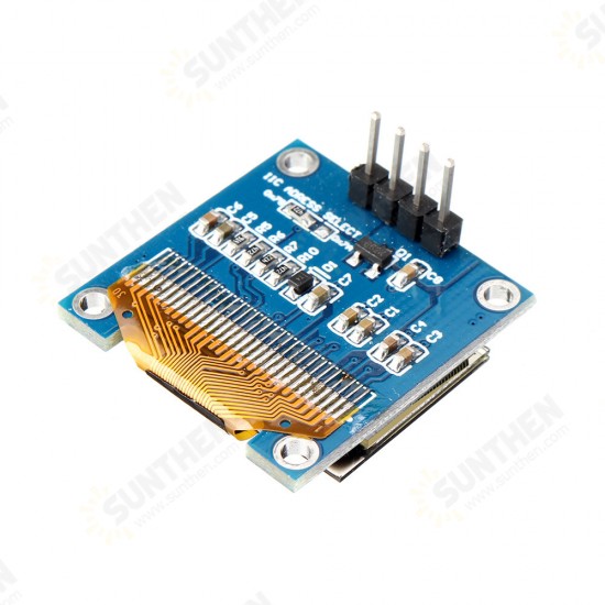 0.96 Inch OLED I2C IIC Communication Display 128*64 LCD Module for Arduino - products that work with official Arduino boards