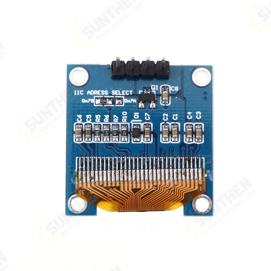 0.96 Inch OLED I2C IIC Communication Display 128*64 LCD Module for Arduino - products that work with official Arduino boards