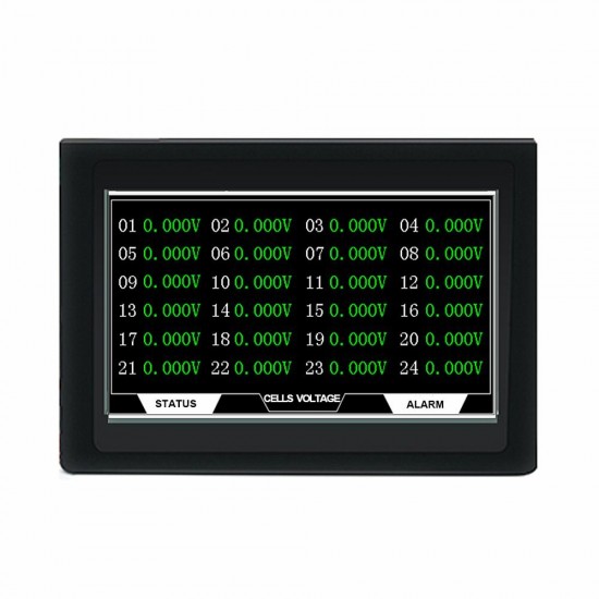 Active Balance BMS Battery Protection Board 4.3inch Touch LCD Display Screen 2.5inch LCD Display for Motorcycle Saloon Car