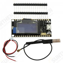 SX1278 ESP32 0.96 OLED Display Module 16M bytes (128M Bit) 433Mhz SX1278 ESP32 0.96 OLED Display Module 16M bytes (128M Bit) 433Mhz