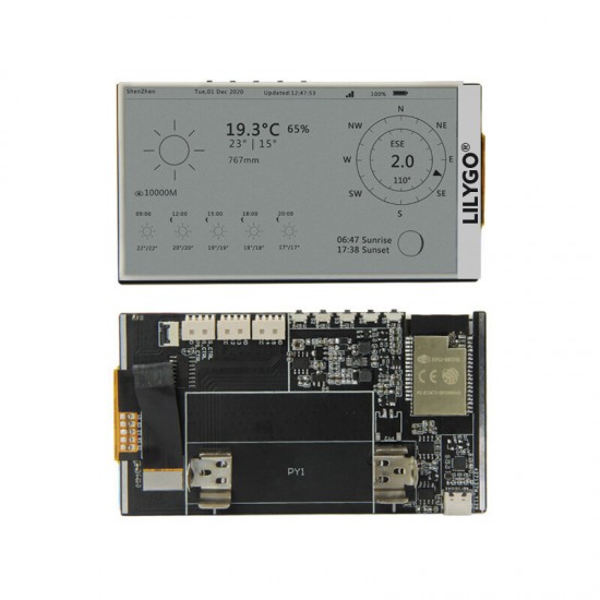T5 4.7 inch E-paper Screen CH9102F QFN24 ESP32 V3 Version 16MB FLASH 8MB PSRAM WIFI Bluetooth Display Module