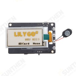 T5 V2.4.1 ESP32 2.13 Inch Electronic Yellow Black and White ink e-Paper Screen Module with Speaker T5 V2.4.1 ESP32 2.13 Inch Electronic Yellow Black and White ink e-Paper Screen Module with Speaker