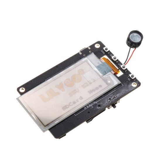 T5 V2.4.1 ESP32 2.13 Inch Electronic Yellow Black and White ink e-Paper Screen Module with Speaker